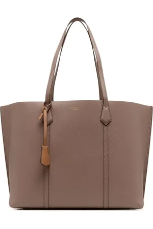 Tory Burch Torebki, Kobieta, Beżowy, ONE SIZE, Beżowa torba z trzema przegródkami