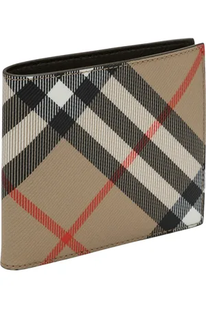 Burberry Akcesoria, Mężczyzna, Beżowy, ONE SIZE, Portfel Poziomy