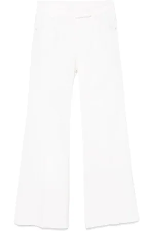 Brunello Cucinelli Spodnie, Kobieta, Biały, XS, Stylowe spodnie