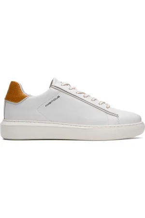 Ambitious Buty, Mężczyzna, Biały, 43 EU, Skóra, Eclipse Stitched Sneaker