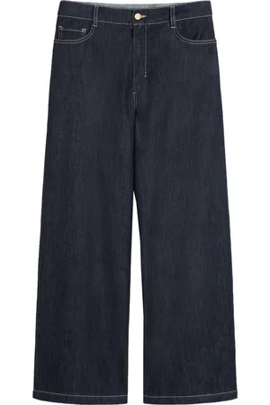 Max Mara Jeansy, Kobieta, Niebieski, M, Bawełna, Proste jeansy Clean Sugar Style