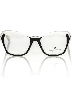 FRANKIE MORELLO Akcesoria, unisex, Wielobarwność, ONE SIZE, Okulary Cat Eye Czarne Białe Przezroczyste