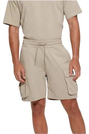 Guess Szorty, Mężczyzna, Beżowy, 2XL, Bawełna, Szorty Cargo