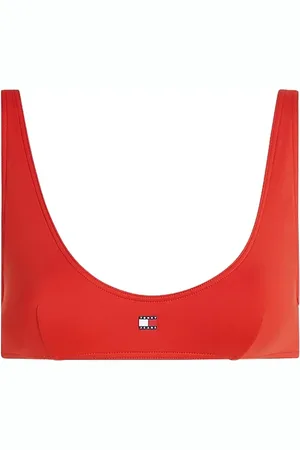 Tommy Hilfiger Stroje kąpielowe, Kobieta, Czerwony, M, Stylowy Modny Produkt dla Ciebie