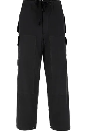 Maison Margiela Spodnie, Mężczyzna, Czarny, M, Nylon, Stylowe Spodnie dla Mężczyzn i Kobiet