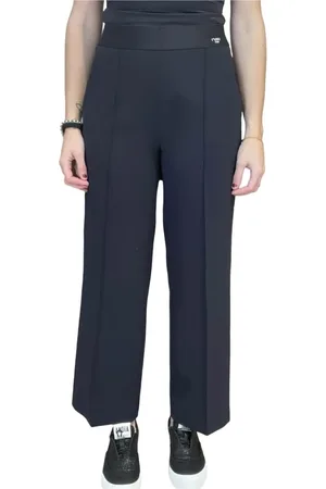 Cambio Spodnie, Kobieta, Niebieski, 3XL, Poliester, Spodnie Culotte Cameron