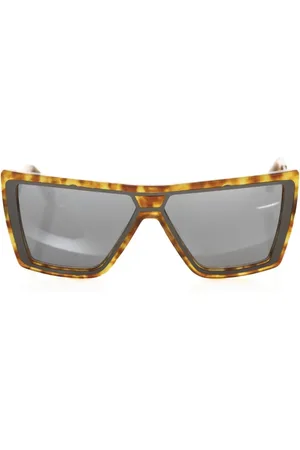 FRANKIE MORELLO Akcesoria, unisex, Wielobarwność, ONE SIZE, Okulary przeciwsłoneczne kwadratowe z wzorem żółwia