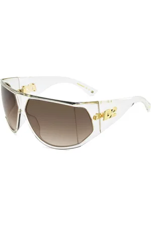 Dsquared2 Akcesoria, unisex, Biały, ONE SIZE, Sportowe Okulary Przeciwsłoneczne
