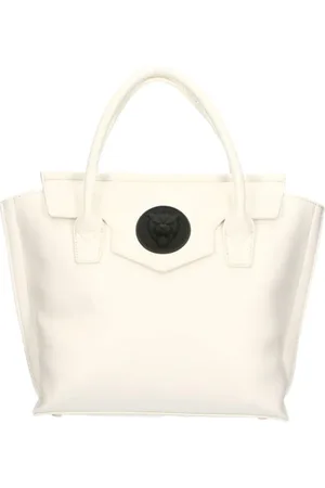 Philipp Plein Torebki, Kobieta, Biały, ONE SIZE, Torebka z logo na przodzie