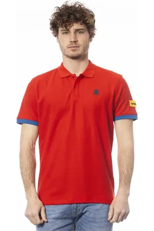 Invicta Koszulki, Mężczyzna, Czerwony, 2XL, Klasyczny Polo Shirt z Logo