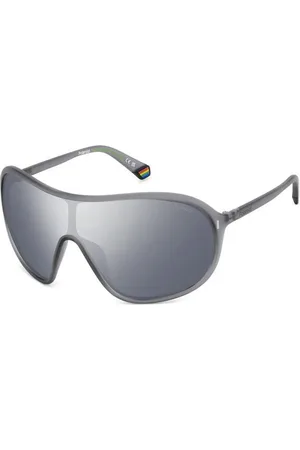Polaroid Akcesoria, unisex, Szary, ONE SIZE, Vintage Żółte Okulary Polaryzacyjne