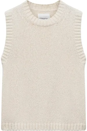 Alchemist Swetry, Kobieta, Beżowy, L, Nylon, Marigold Top
