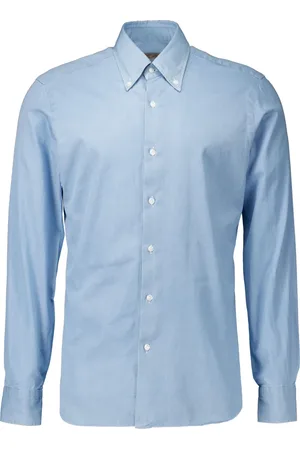 BARBA Koszule, Mężczyzna, Niebieski, 4XL, Niebieska Koszula z Długim Rękawem Liu 24p 01pz 0998u