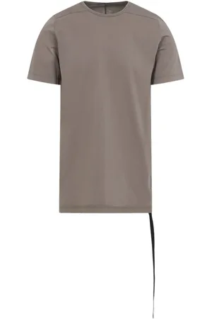 Rick Owens Koszulki, Mężczyzna, Szary, L, Szare T-shirty i Pola