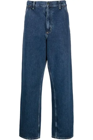 Carhartt Jeansy, Mężczyzna, Niebieski, W31, Indigo Jeansy Straight Leg