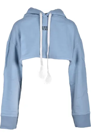 ERIKA CAVALLINI Bluzy, Kobieta, Niebieski, L, Maglia