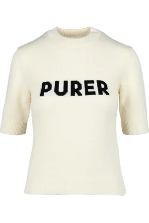 Sportmax Swetry, Kobieta, Biały, S, Kaszmir, Top