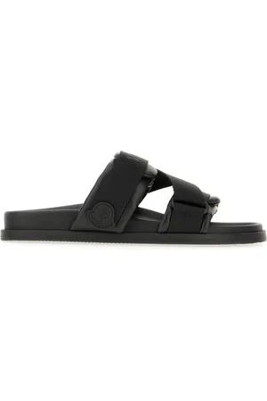 Moncler Buty, Kobieta, Czarny, 36 EU, Wygodne Zimowe Kapcie dla Mężczyzn