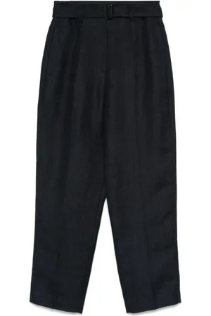 Brunello Cucinelli Spodnie, Kobieta, Czarny, S, Stylowe spodnie