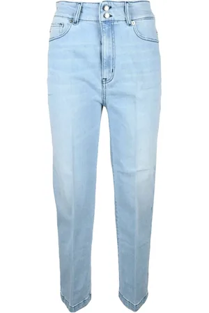 Moschino Jeansy, Kobieta, Niebieski, W27, Slim-fit Jeansy