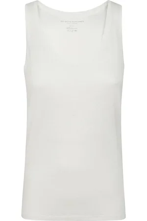 Majestic Koszulki, Kobieta, Biały, L, Sleeveless Tops