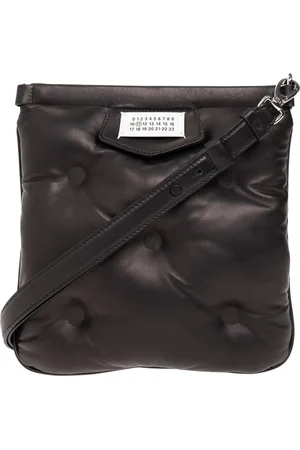 Maison Margiela Torebki, Mężczyzna, Czarny, ONE SIZE, Skóra, Glam Slam Torba Crossbody