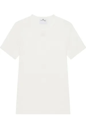 Courrèges Koszulki, Mężczyzna, Biały, L, Białe T-shirty i Pola