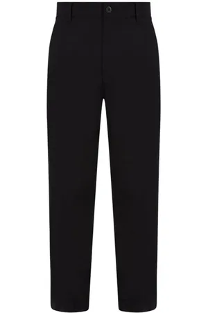 Calvin Klein Spodnie, Mężczyzna, Czarny, W36 L32, Czarne Rigenerato Spodnie Chino Tapered