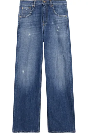 Aspesi Jeansy, Kobieta, Niebieski, W25, Denim, Białe jeansy z bawełny pięciokieszeniowe