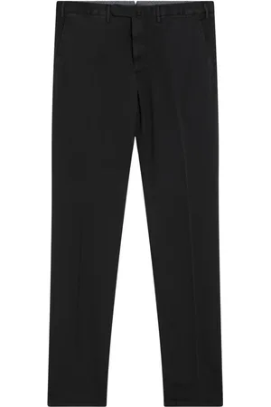 Biagio Santaniello Spodnie, Mężczyzna, Czarny, M, Spodnie Regular Fit 504T