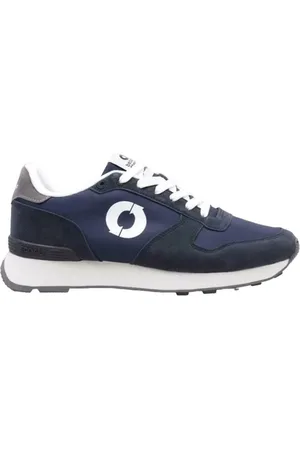 ECOALF Buty, Mężczyzna, Niebieski, 45 EU, Niebieskie Casualowe Sneakersy z Materiału dla Mężczyzn