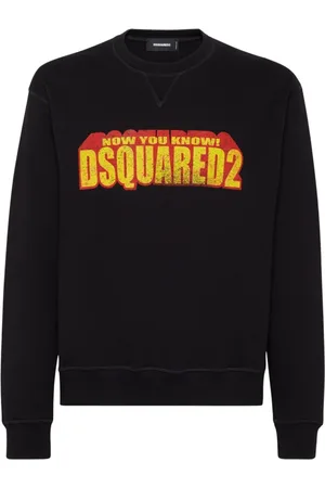 Dsquared2 Bluzy, Mężczyzna, Czarny, L, Modna Kolekcja Odzieży