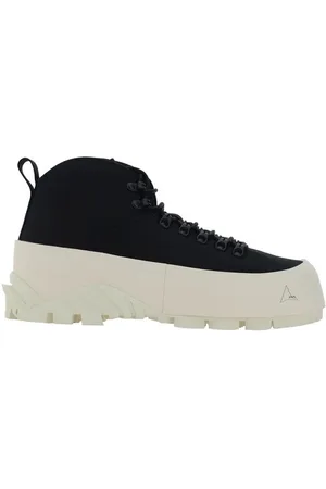 ROA Buty, Mężczyzna, Czarny, 42 EU, Nylon, Kontrastowe CVO Sneakers z Podeszwą Platformową