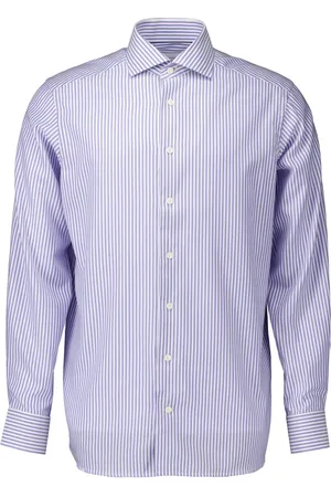 Eton Koszule, Mężczyzna, Niebieski, 2XL, Lekki niebieski koszula z długim rękawem