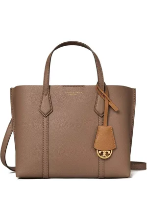 Tory Burch Torebki, Kobieta, Beżowy, ONE SIZE, Beżowa torba z trzema przegródkami