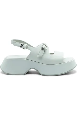 vic matiè Buty, Kobieta, Biały, 37 EU, Mini-Creme Yoko sandał