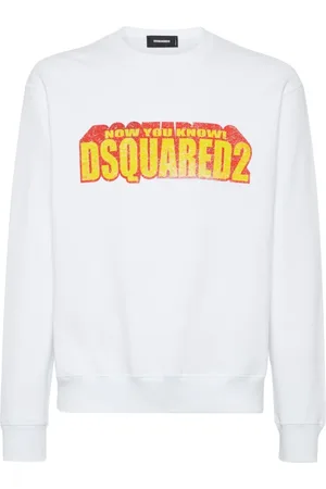 Dsquared2 Bluzy, Mężczyzna, Biały, L, Modna Męska Kolekcja Odzieży