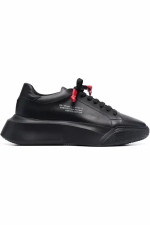 Giuliano Galiano Buty, Mężczyzna, Czarny, 42 EU, Czarne Sneakersy Nemesis Edycja Limitowana