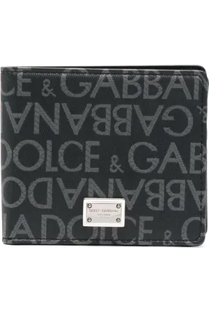 Dolce & Gabbana Akcesoria, Mężczyzna, Czarny, ONE SIZE, Czarne Portfele dla Mężczyzn