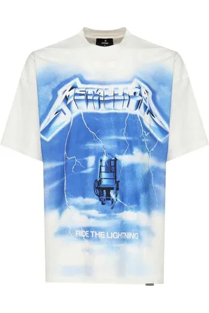 Represent Koszulki, Mężczyzna, Biały, M, Białe T-shirty i Polosy Metallica Styl