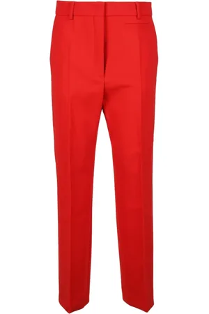 Sportmax Spodnie, Kobieta, Czerwony, 2XS, Spodnie