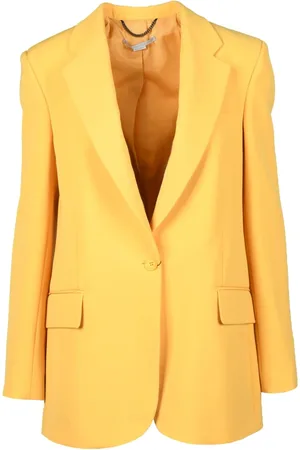 Stella McCartney Kurtki, Kobieta, Żółty, S, Kurtka