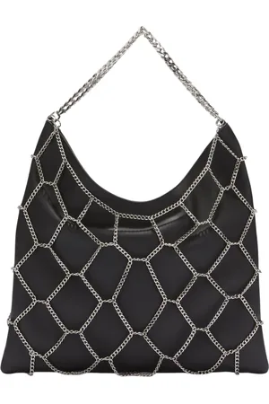 John Richmond Torebki, Kobieta, Czarny, ONE SIZE, Skóra, Skórzana torba Hobo