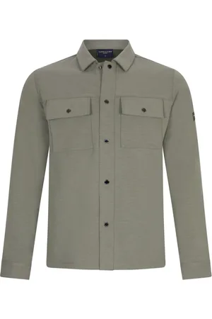 Cavallaro Napoli Kurtki, Mężczyzna, Zielony, S, Zielona Zedenio Overshirt