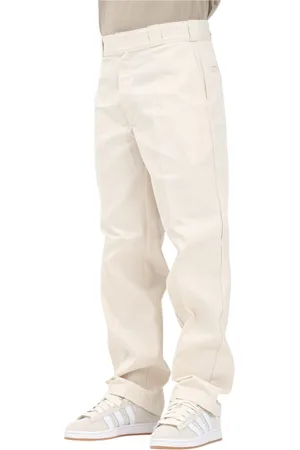Dickies Spodnie, Mężczyzna, Beżowy, W36, Oryginalne Spodnie Robocze