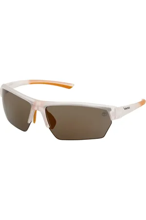 Timberland Akcesoria, unisex, Wielobarwność, ONE SIZE, Prostokątne okulary przeciwsłoneczne zielone soczewki