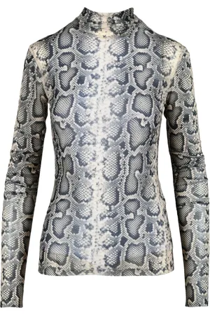 Sportmax Koszulki, Kobieta, Wielobarwność, S, Stylowa Bluzka - Model Podkoszulka