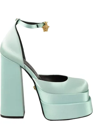 VERSACE Buty, Kobieta, Niebieski, 38 EU, Buty