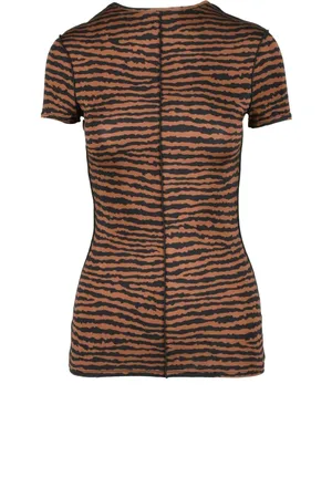 Proenza Schouler Koszulki, Kobieta, brązowy, M, Rayon, Tshirt