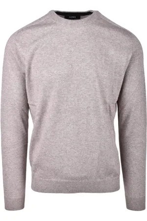 ALPHA STUDIO Swetry, Mężczyzna, Szary, M, Nylon, Maglia
